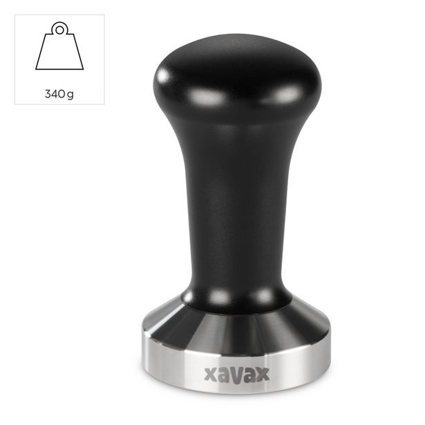 Barista tamper na kávu s podložkou, 51 mm, nerez