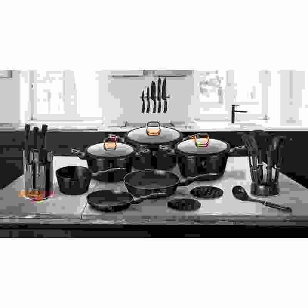 BERLINGERHAUS Kuchyňské náčiní sada 4 ks Black Rose Collection BH-6208