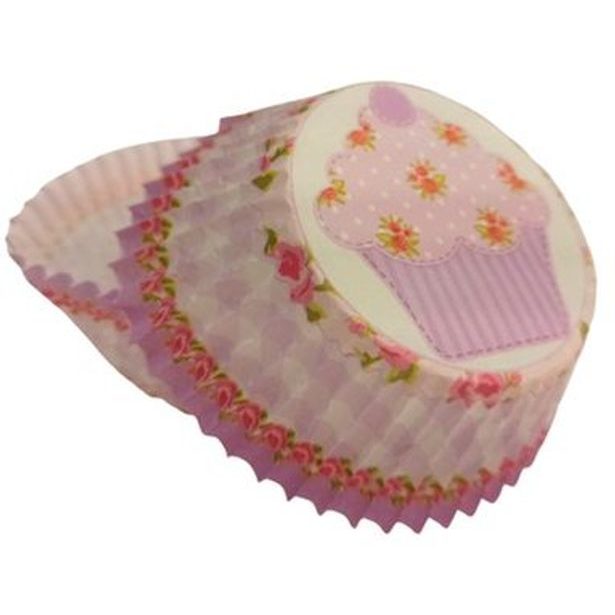 košíček d50x32mm muffiny, fialový, 50ks, papír