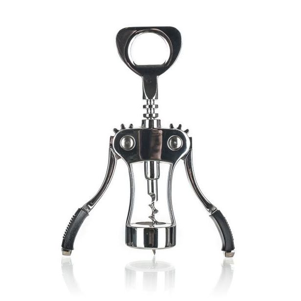 vývrtka páková AZORA, na víno, kov