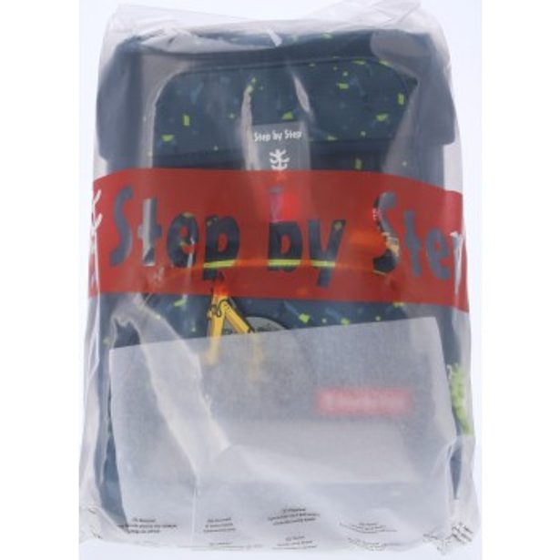 Školní aktovka Step by Step CLOUD, Bagger Rocco - 5 dílný set, AGR certifikát