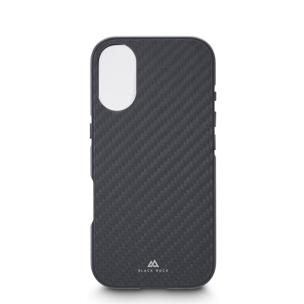 Black Rock 360° Glass, kryt pro Apple iPhone 17, skleněný, přední + zadní díl, karbonová úprava