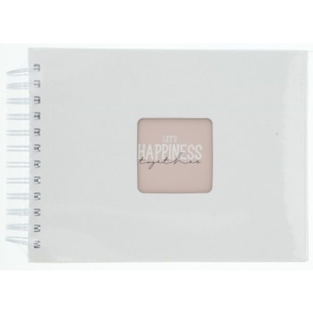 Hama album klasické spirálové FINE ART 24x17 cm, 50 stran, bílá, bílé listy