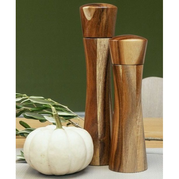 KELA Mlýnek na sůl a pepř KAJA akátové dřevo 20 cm KL-11786