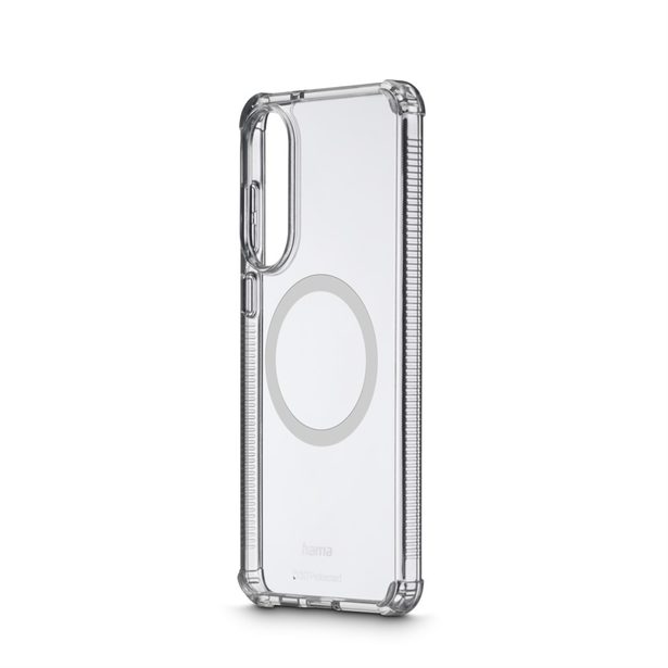 Hama Extreme Protect, kryt pro Samsung Galaxy S25 Edge, magnetický, D3O®, nežloutne, průhledný