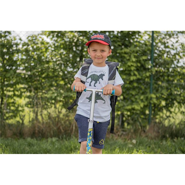 Školní aktovka - 3-dílný set, Baggymax Fabby Drak