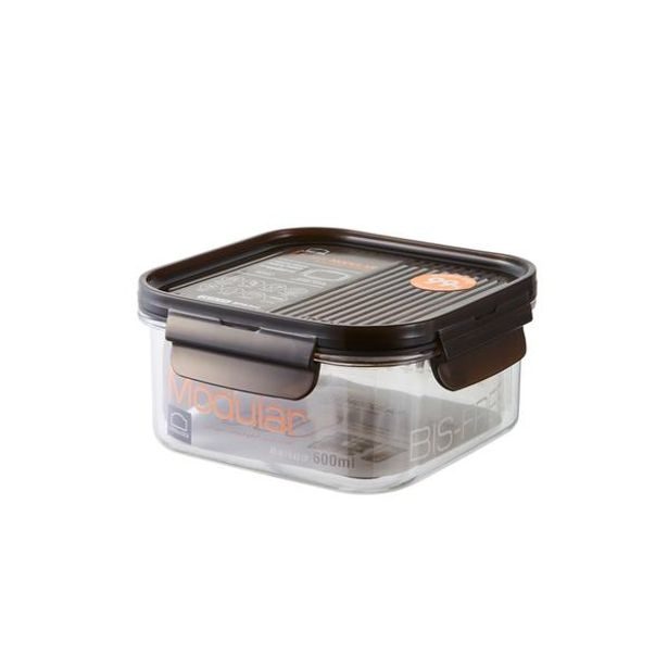 LOCKNLOCK DÓZA "BISFREE MODULAR" ČTVERCOVÁ, 600ML_hamashop