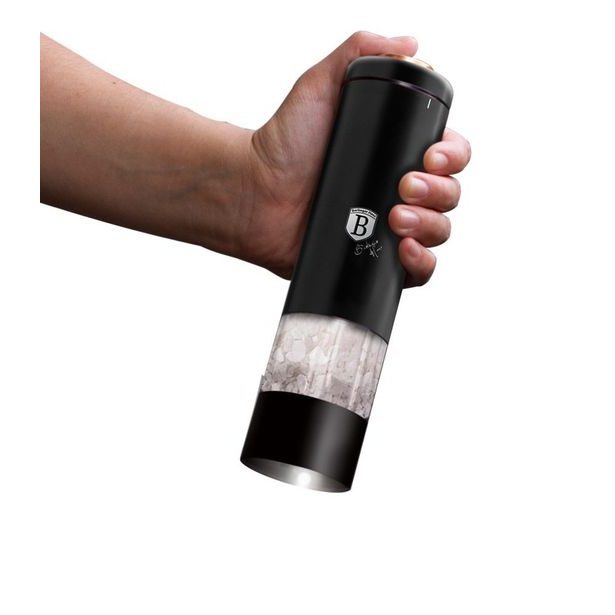 BERLINGERHAUS Mlýnek na pepř a sůl elektrický Black Rose Collection BH-9287