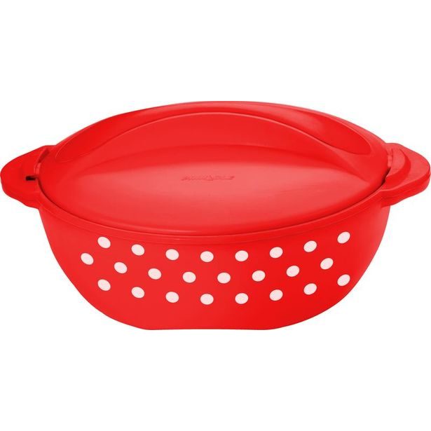 TORO TERMOHRNEC TORO 2L ČERVENÁ A BÍLÝ PUNTÍK_hamashop