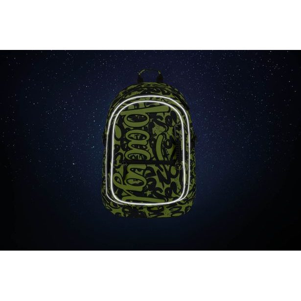 BAAGL 3 SET Core Lime: batoh, penál, sáček