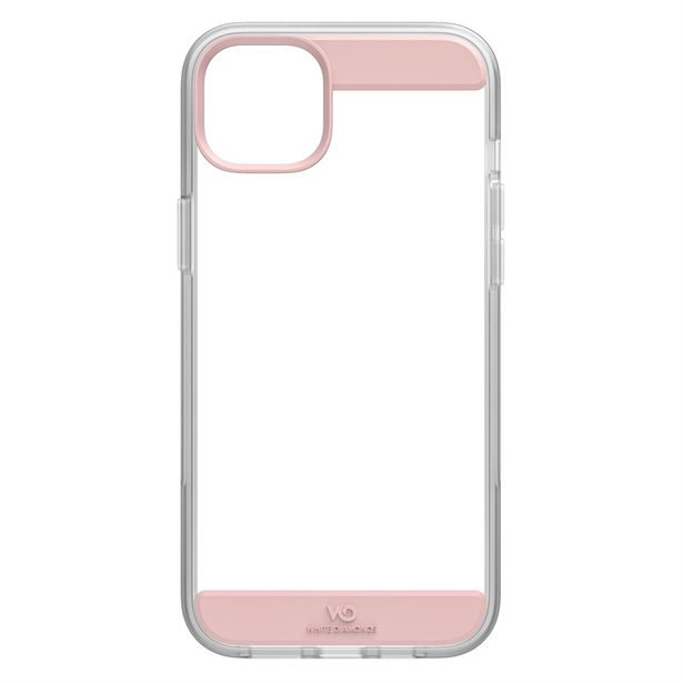White Diamonds Air Protection, kryt pro Apple iPhone 14 Plus, průhledný/růžový