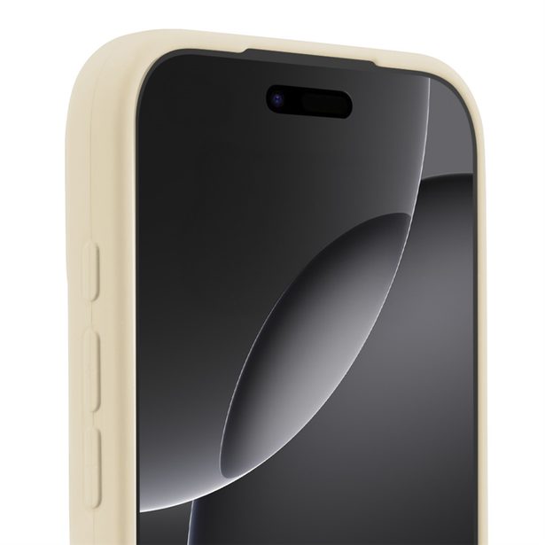 Hama Fantastic Feel, kryt pro Apple iPhone 17 Pro Max, hebký povrch, béžový