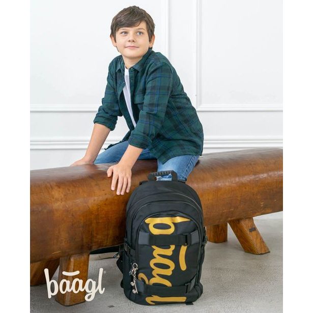 BAAGL Školní batoh Skate Gold Baagl