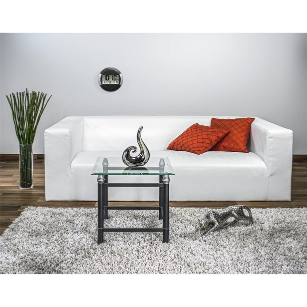 Hama Ischia, nástěnné hodiny digitální, rádiový signál DCF, datum, teplota, fáza měsíce