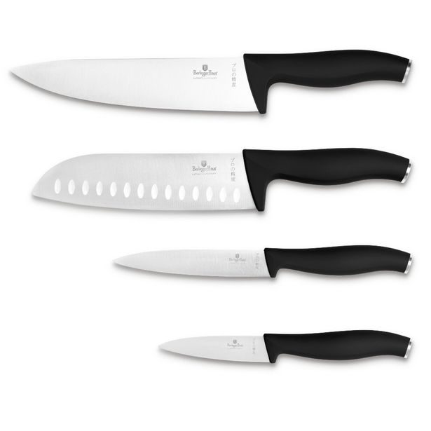 BERLINGERHAUS Sada nožů nerez 4 ks Matte Black Collection BH-2957