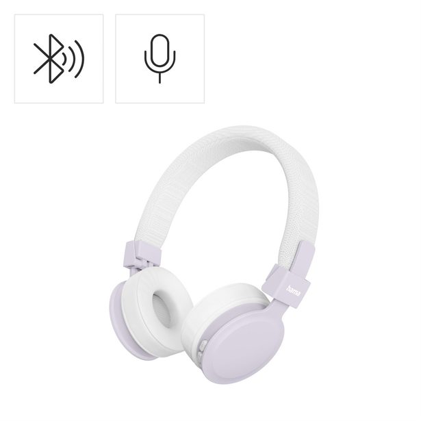 Hama Bluetooth sluchátka Freedom Lit III, on-ear, bílá