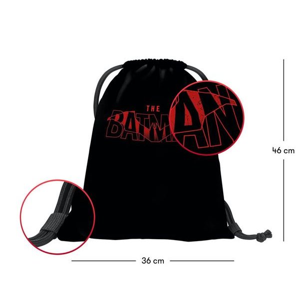 BAAGL Sáček na obuv Batman Red Baagl