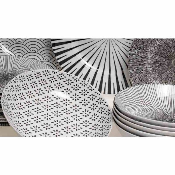 HIT Jídelní sada talířů Seoul 18 ks HT-24327238