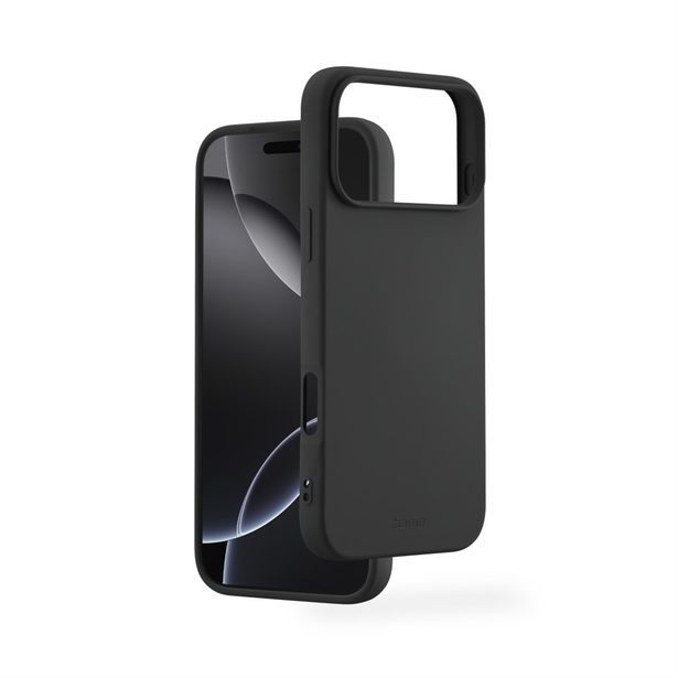 Hama Fantastic Feel, kryt pro Apple iPhone 17 Pro Max, hebký povrch, černý