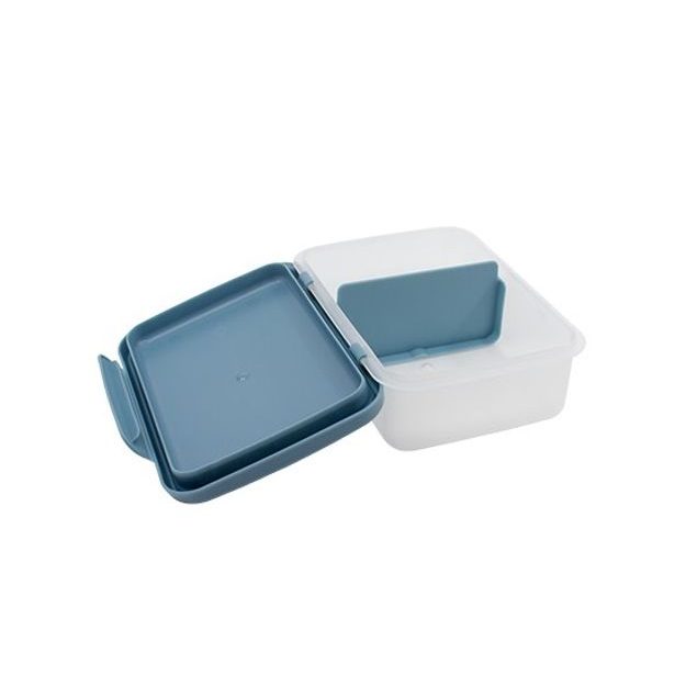 Zdravá sváča box SCANDI šedomodrá 2178