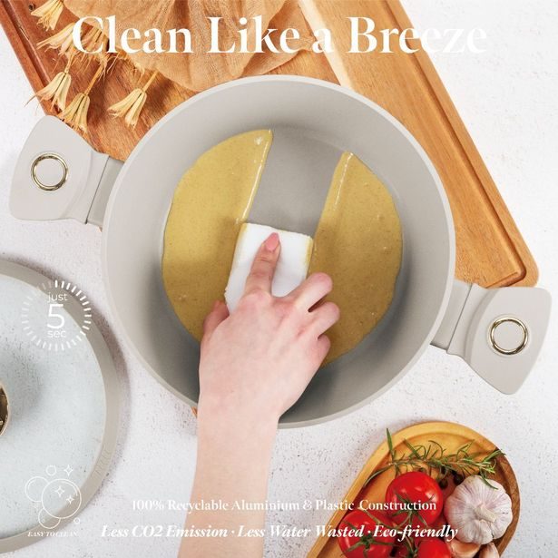 BERLINGERHAUS Sada nádobí s titanovým povrchem 10 ks Sahara Collection BH-8080