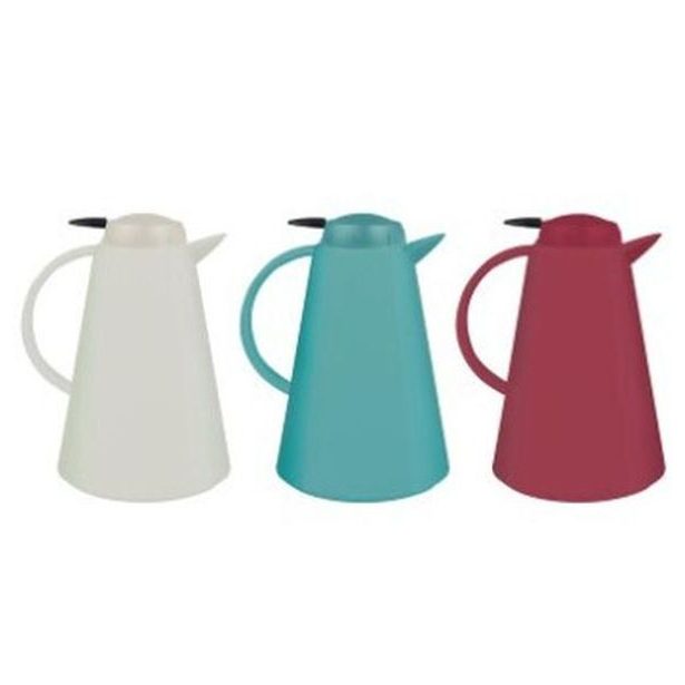 termokonvice 1,2l, 3barvy nordic, plast/sklo