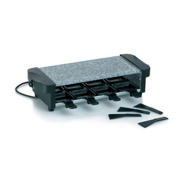 KELA Raclette gril CENERI s žulovou grilovací plochou 8 pánviček KL-66663