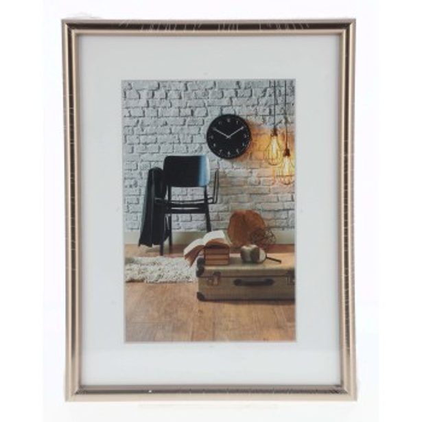 Hama rámeček plastový SEVILLA, šedá matná, 15x20 cm