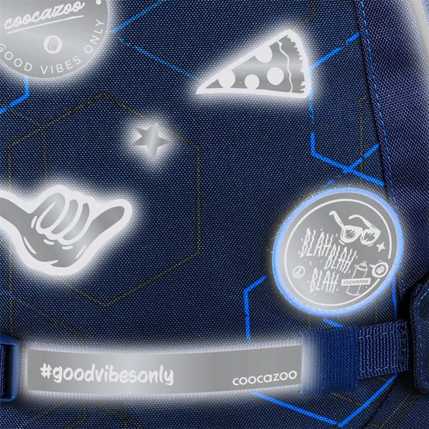 Reflexní samolepky StickyRicky coocazoo, Silver