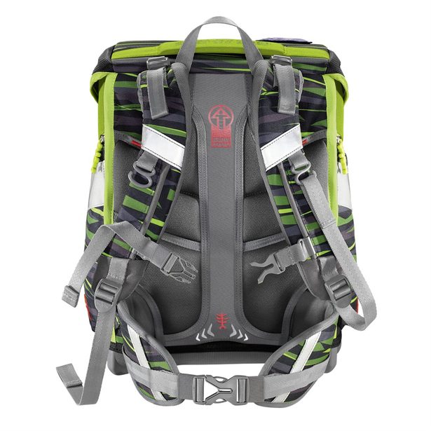 Školní aktovka Space pro prvňáčky - 5-dílný set, Step by Step Černý panter, certifikát AGR