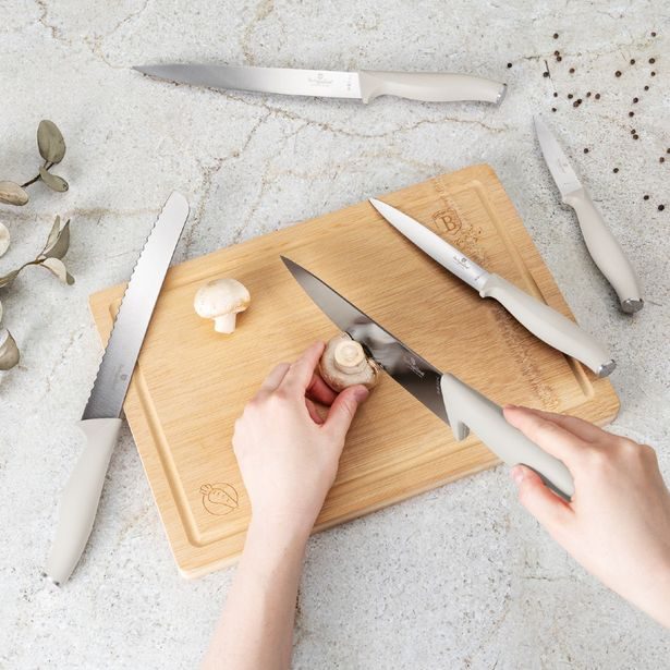 BERLINGERHAUS Sada nožů s prkénkem 6 ks Sahara Collection BH-2966