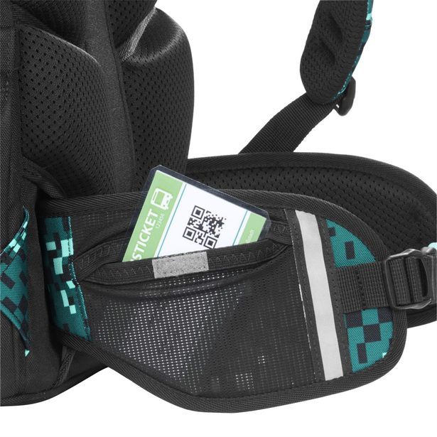 Školní batoh coocazoo PORTER, Pixel Blox, AGR certifikát