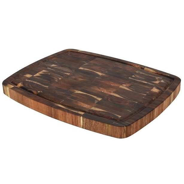 EXCELLENT HOUSEWARE Prkénko krájecí akátové dřevo 46 x 36 x 3,5 cm KO-784620020