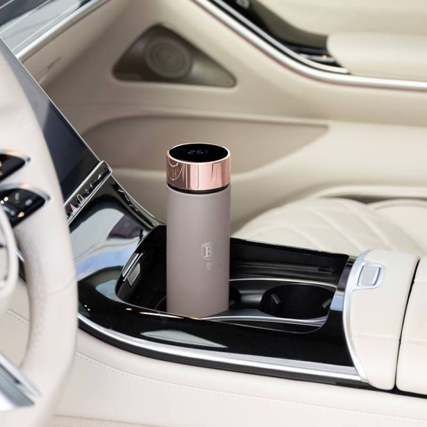 BERLINGERHAUS Chytrá termoska s ukazatelem teploty 0,5 l Taupe Collection BH-9677