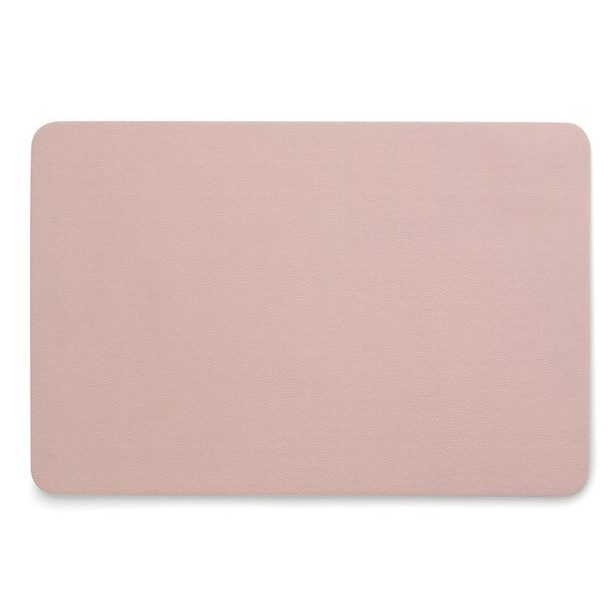KELA Prostírání KIMARA 45x30 cm imitace kůže růžová KL-12312