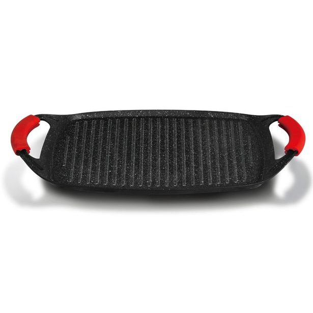 BERLINGERHAUS Grilovací deska s nepřilnavým povrchem 47 cm Burgundy Metallic Line BH-6182