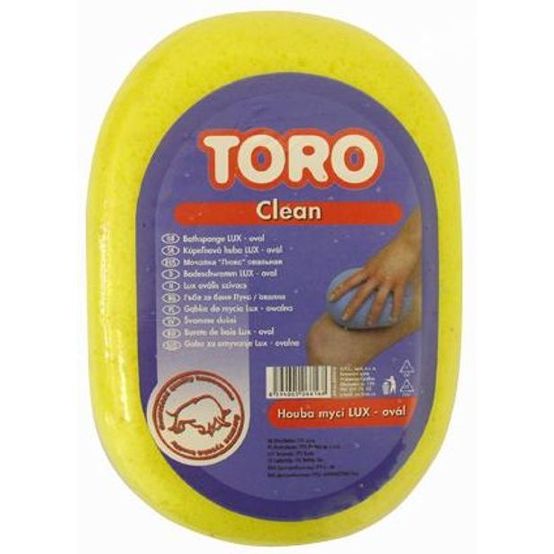 TORO masážní houba lux 10,5 x 16 x 4,3 cm_hamashop