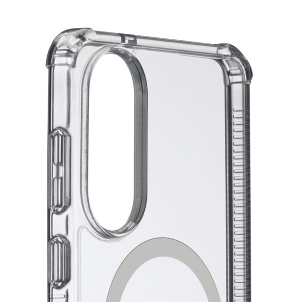 Hama Extreme Protect, kryt pro Samsung Galaxy S25 Edge, magnetický, D3O®, nežloutne, průhledný