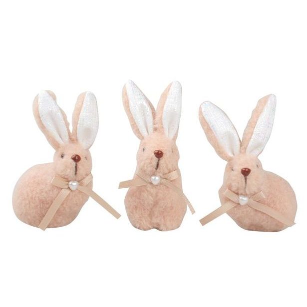 dekorace ZAJÍČEK na kolíčku, 11cm