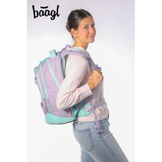 BAAGL Školní batoh Skate max Sweet