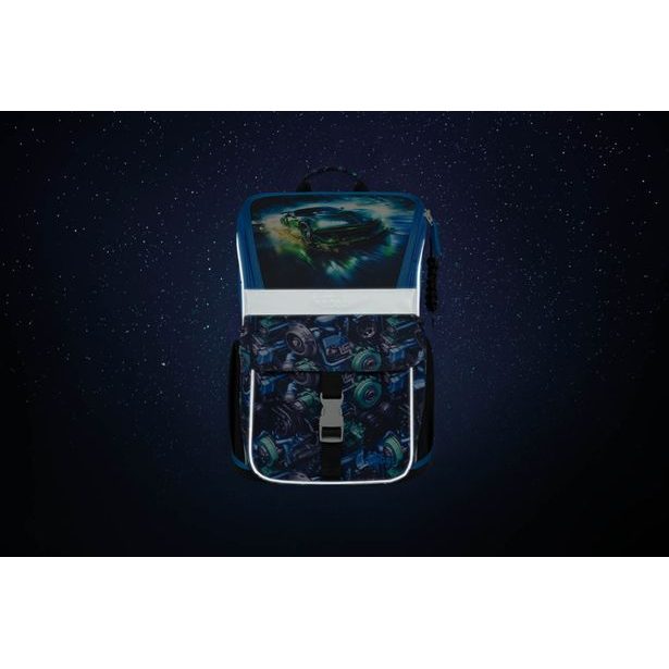 BAAGL 3 SET Zippy Závodní auto: aktovka, penál, sáček