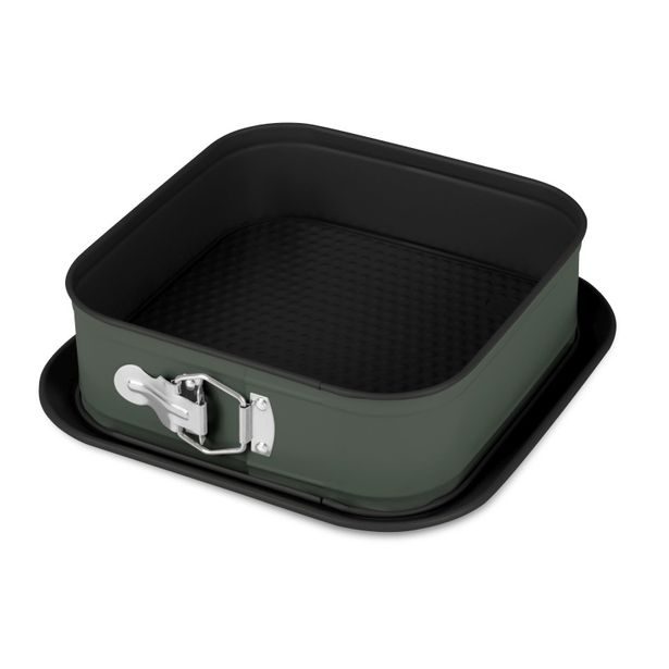BERLINGERHAUS Forma na dort hranatá s titanovým povrchem 28 x 28 cm Matte Green Collection BH-8668
