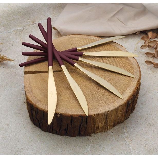 BERLINGERHAUS Sada příborů nerez 24 ks leštěná Burgundy - Champagne BH-3072