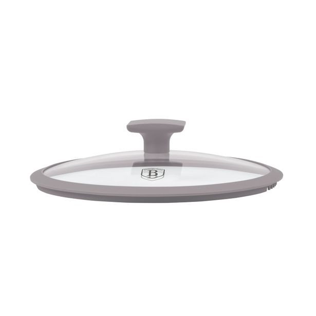 BERLINGERHAUS Pánev hluboká s titanovým povrchem a poklicí 24 cm Taupe Collection BH-8092