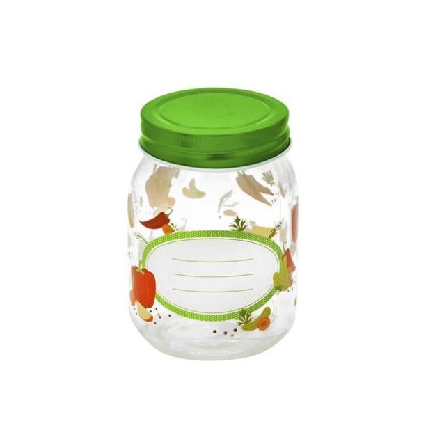 TORO SKLENICE ZAVAŘOVACÍ S VÍČKEM ZELENINA 380ML_hamashop