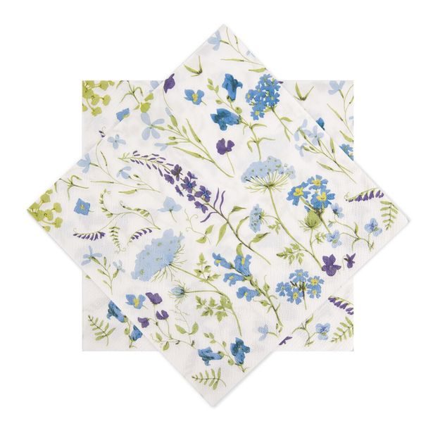 Servírovací ubrousky květy