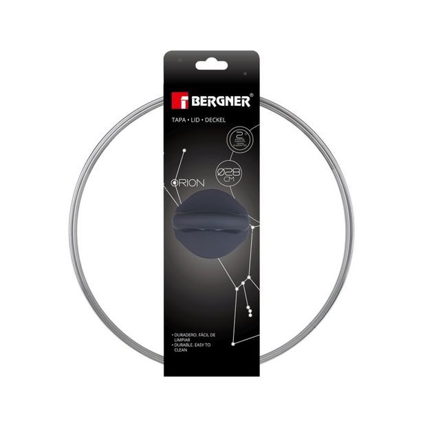 BERGNER Poklice skleněná 28 cm Orion BG-2733