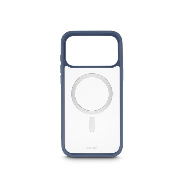 Hama Frame Protect, kryt pro Apple iPhone 17 Pro Max, magnetický, průhledný/modrý