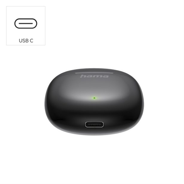 Hama Bluetooth sluchátka Action One, pecky, černá