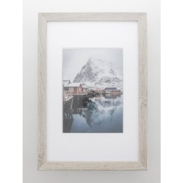 Dřevěný rámeček Hama OSLO, šedá borovice, 20x30 cm